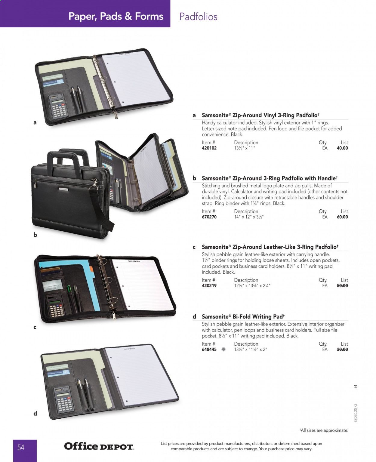 Office DEPOT Catalog 2020-2021