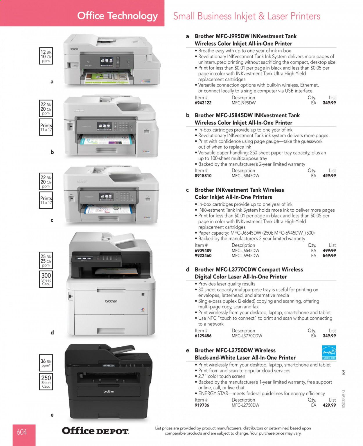 Office DEPOT Catalog 2020-2021