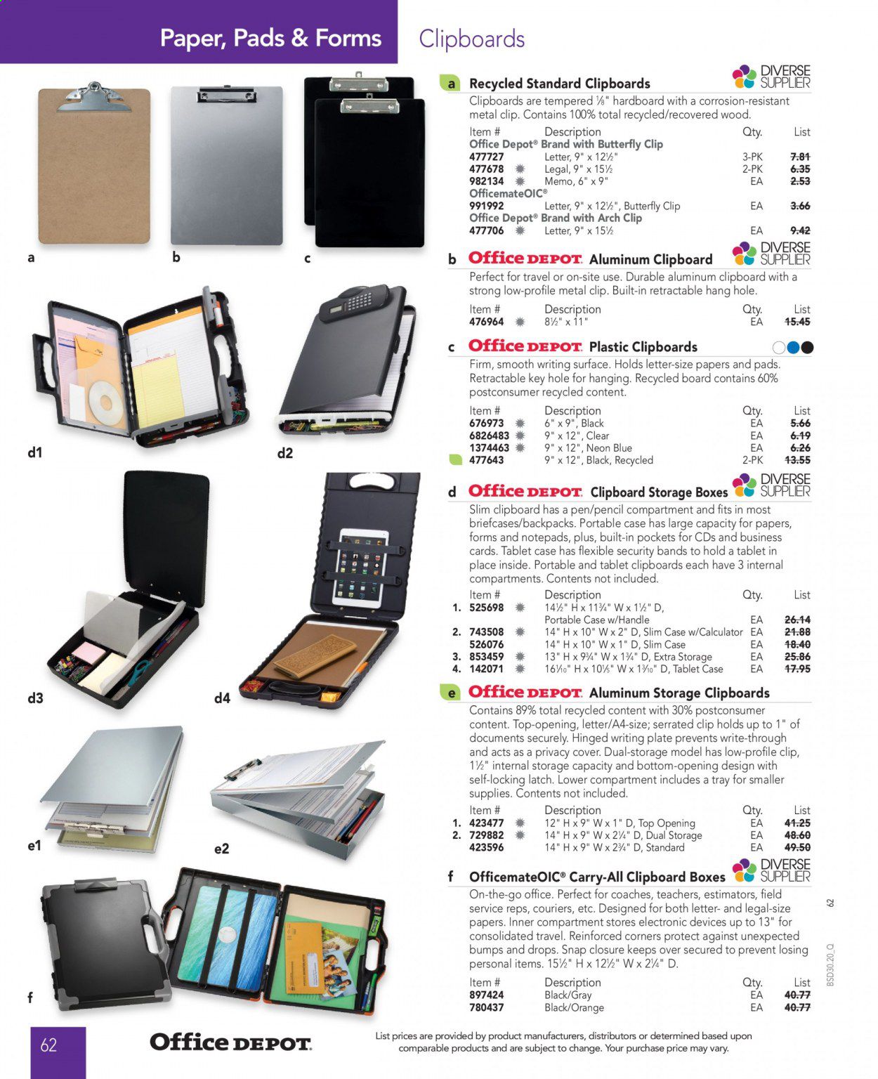 Office DEPOT Catalog 2020-2021