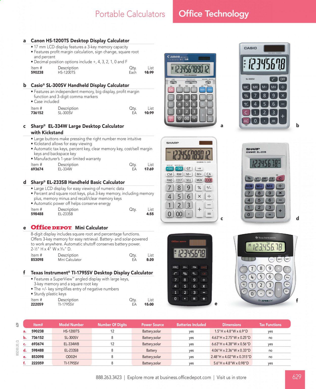 Office DEPOT Catalog 2020-2021