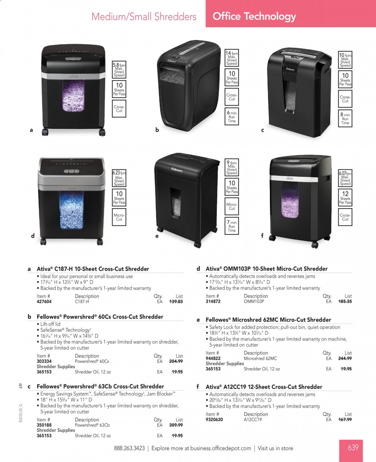 Office DEPOT Catalog 2020-2021