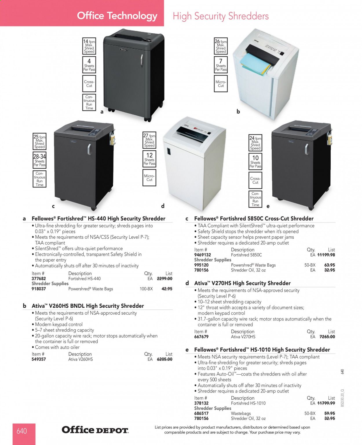 Office DEPOT Catalog 2020-2021