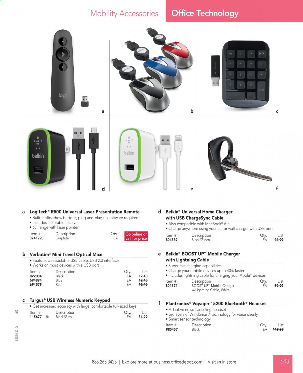 Office DEPOT Catalog 2020-2021