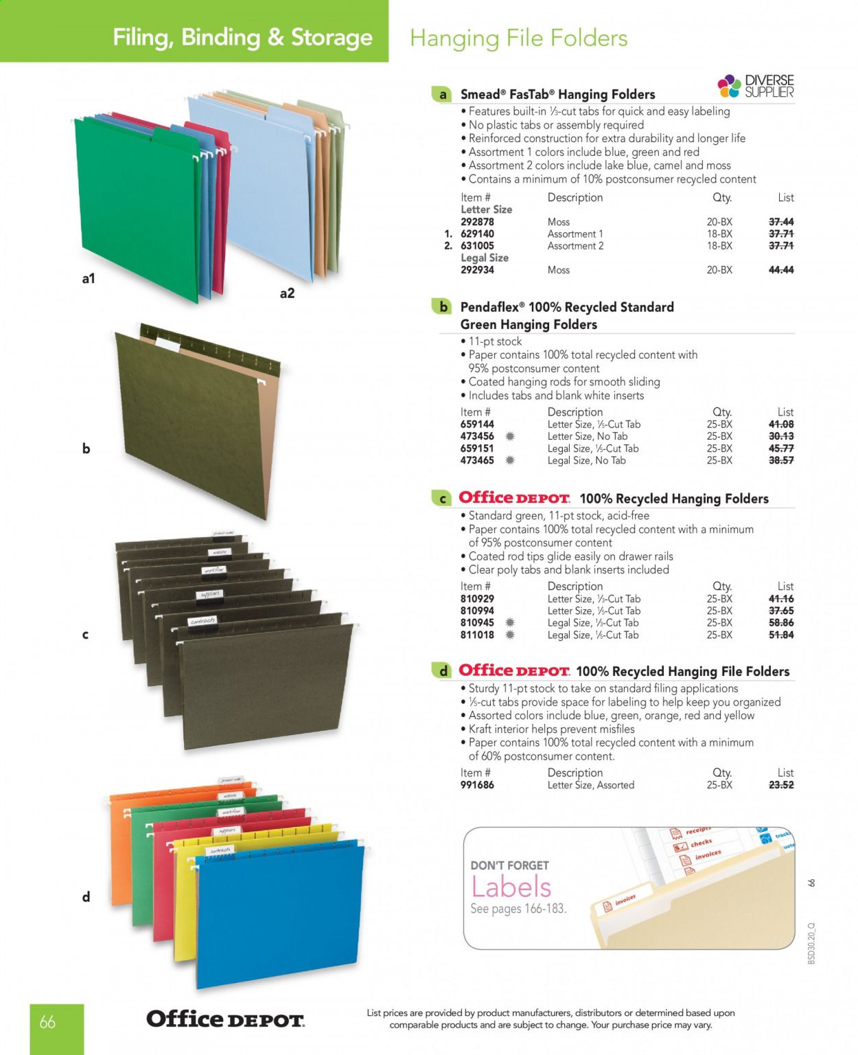 Office DEPOT Catalog 2020-2021