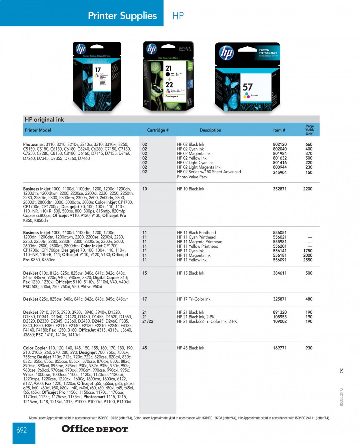 Office DEPOT Catalog 2020-2021