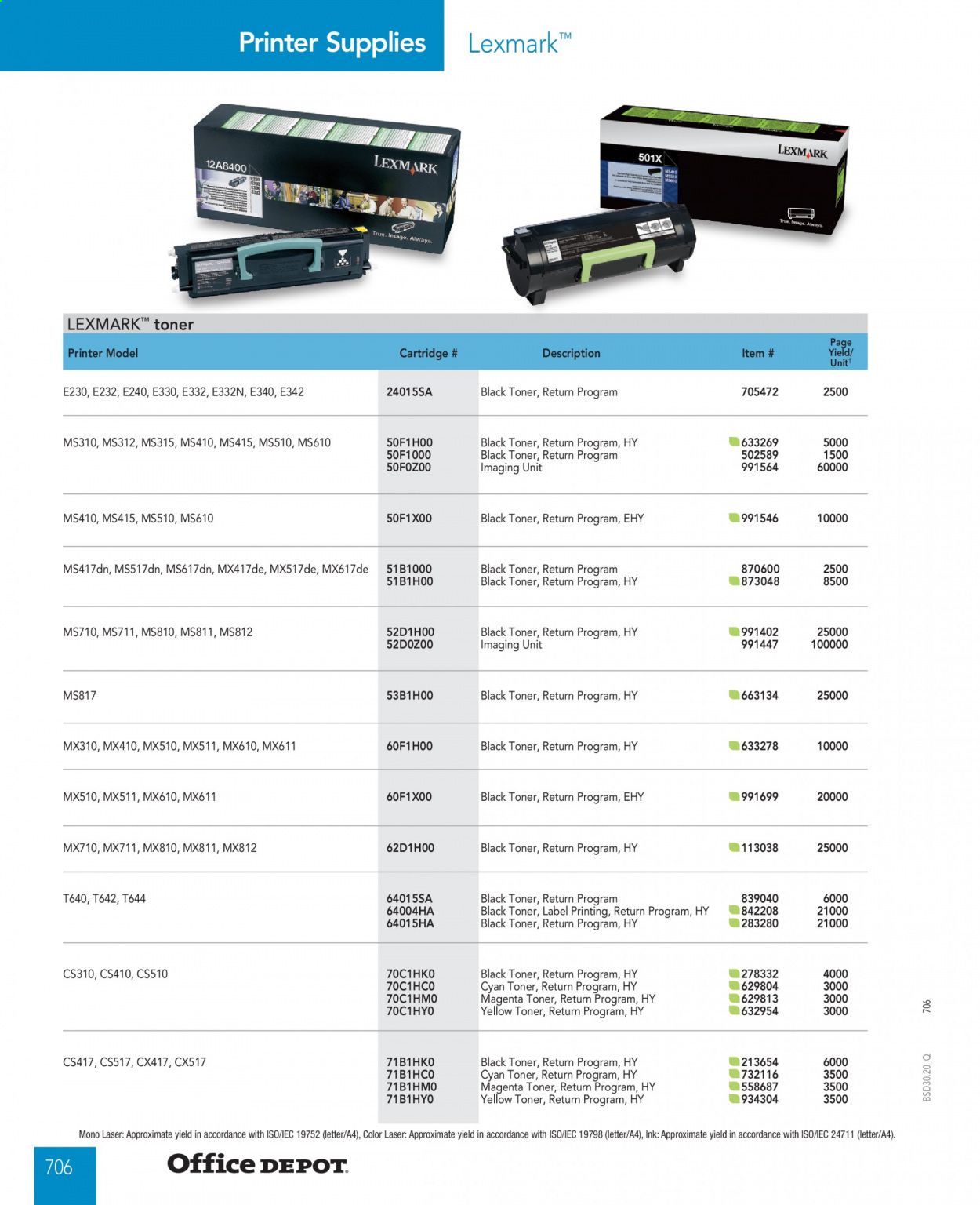 Office DEPOT Catalog 2020-2021