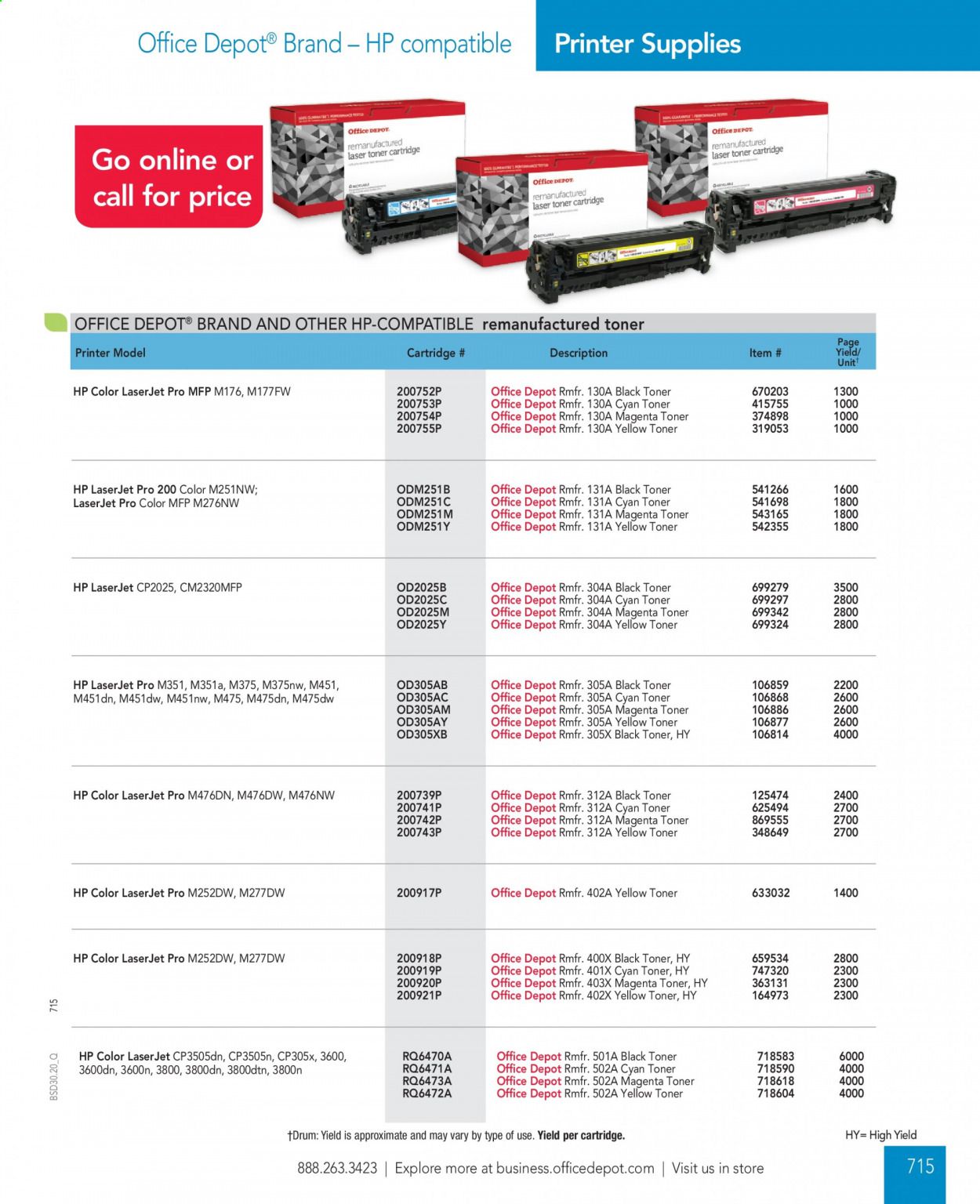 Office DEPOT Catalog 2020-2021