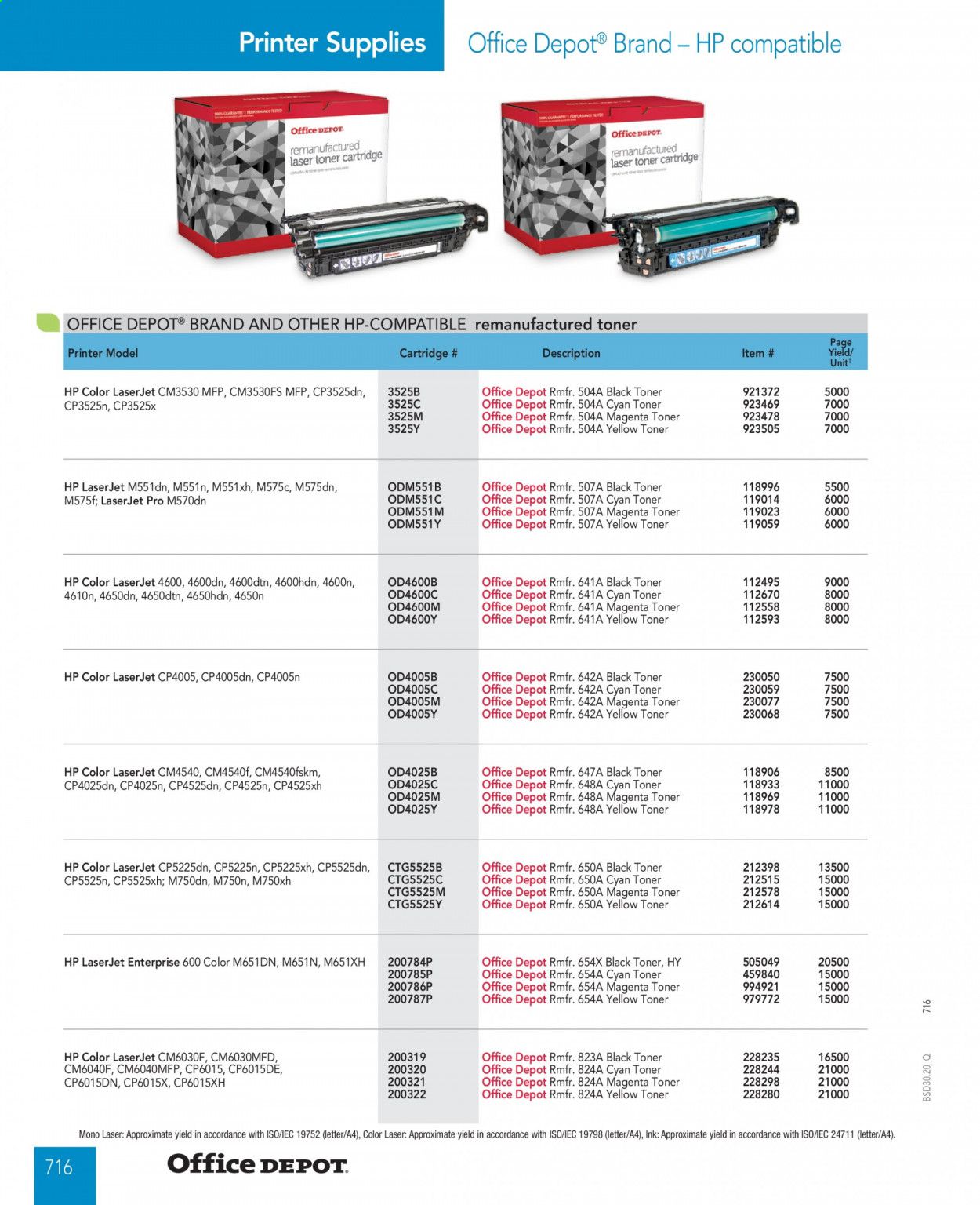 Office DEPOT Catalog 2020-2021