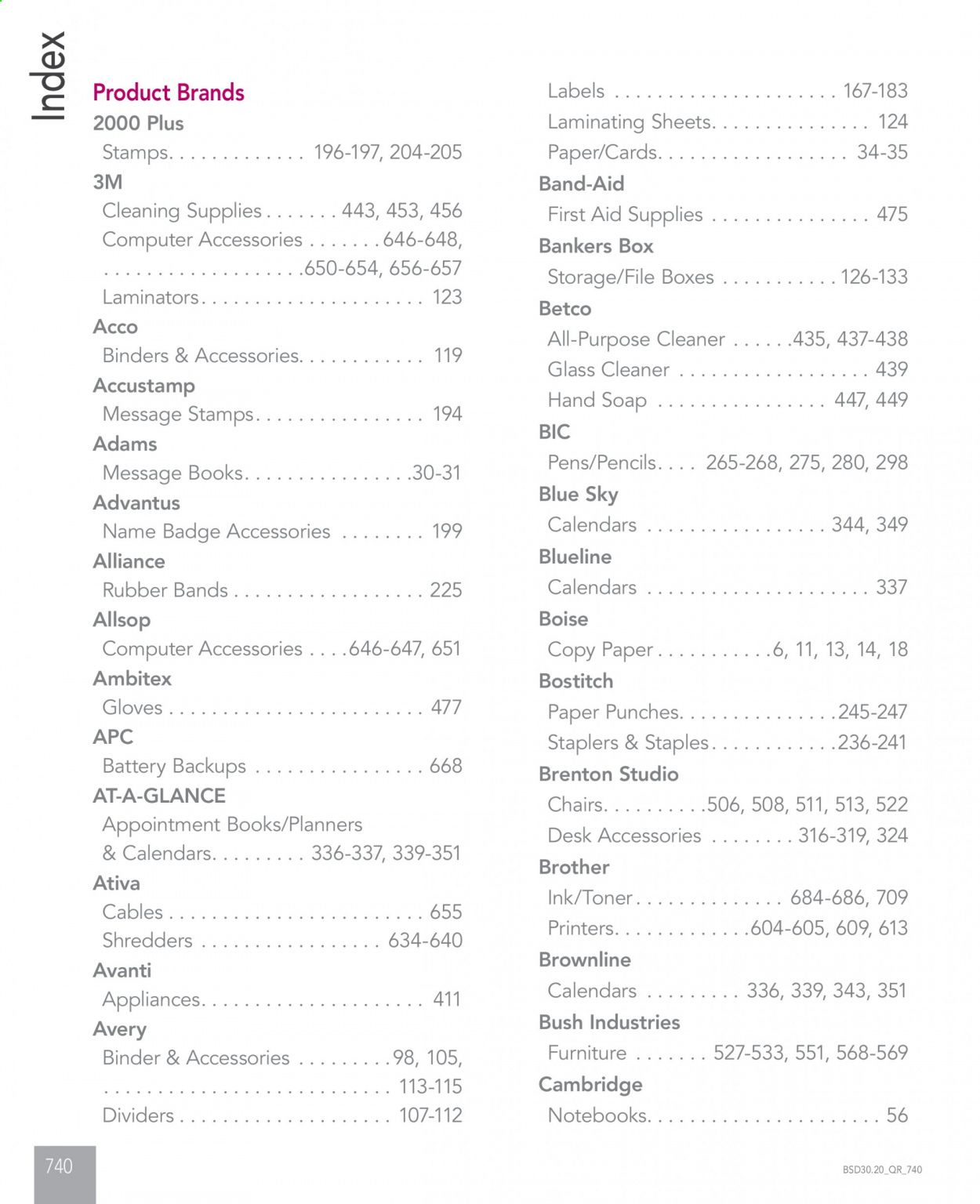 Office DEPOT Catalog 2020-2021