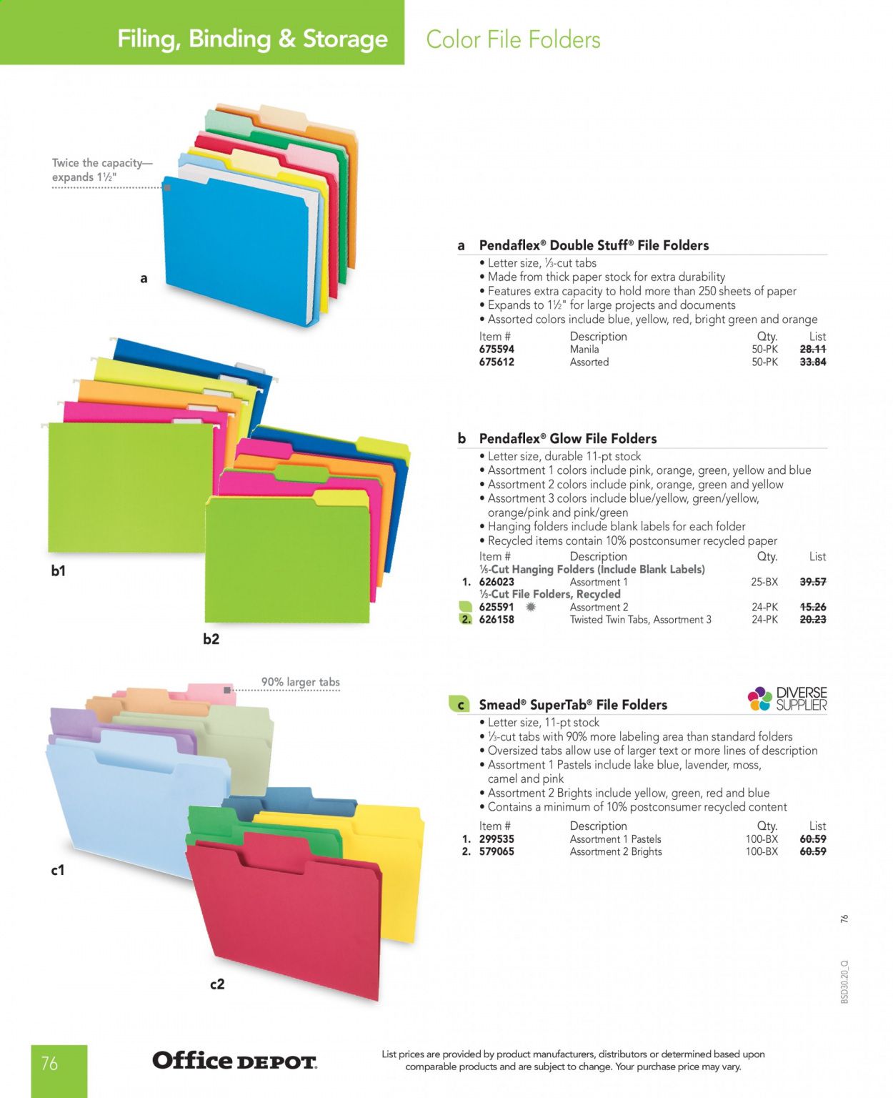 Office DEPOT Catalog 2020-2021