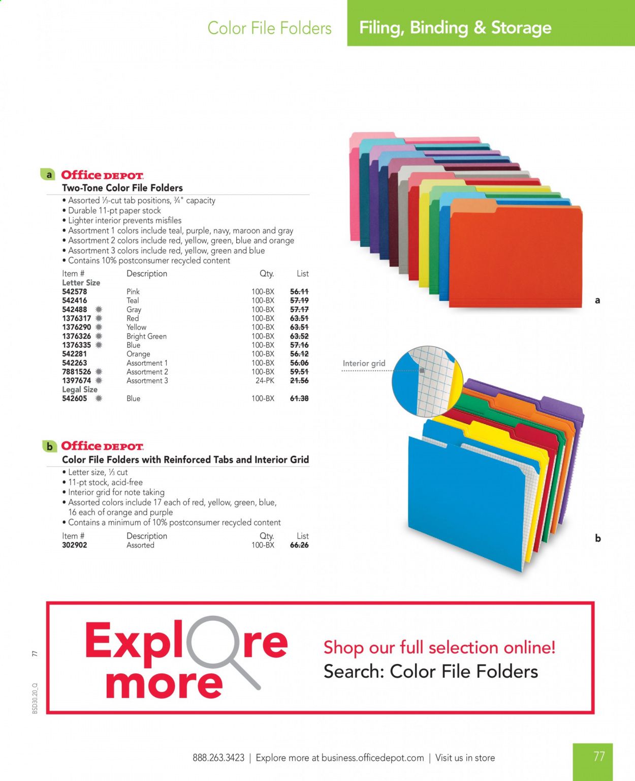 Office DEPOT Catalog 2020-2021
