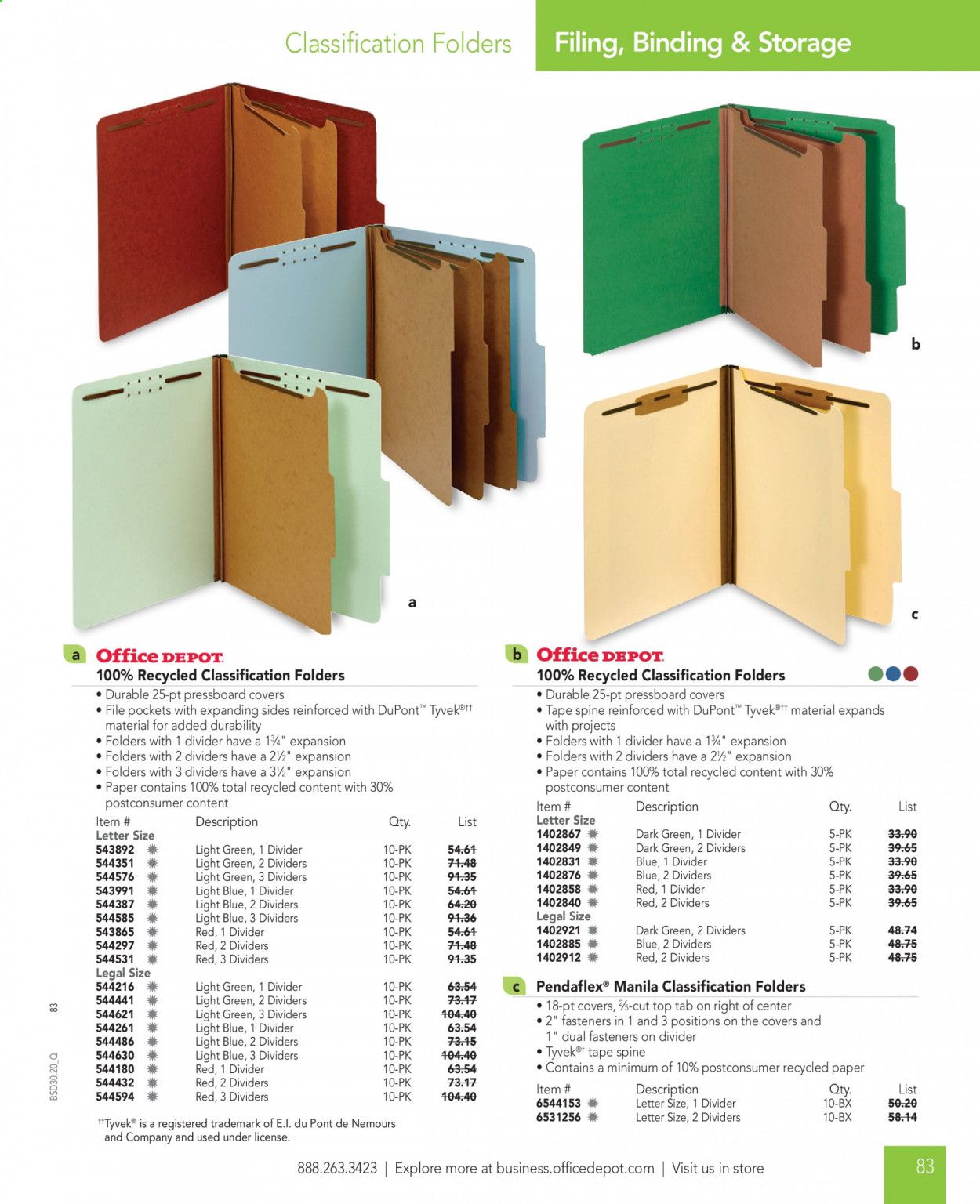 Office DEPOT Catalog 2020-2021