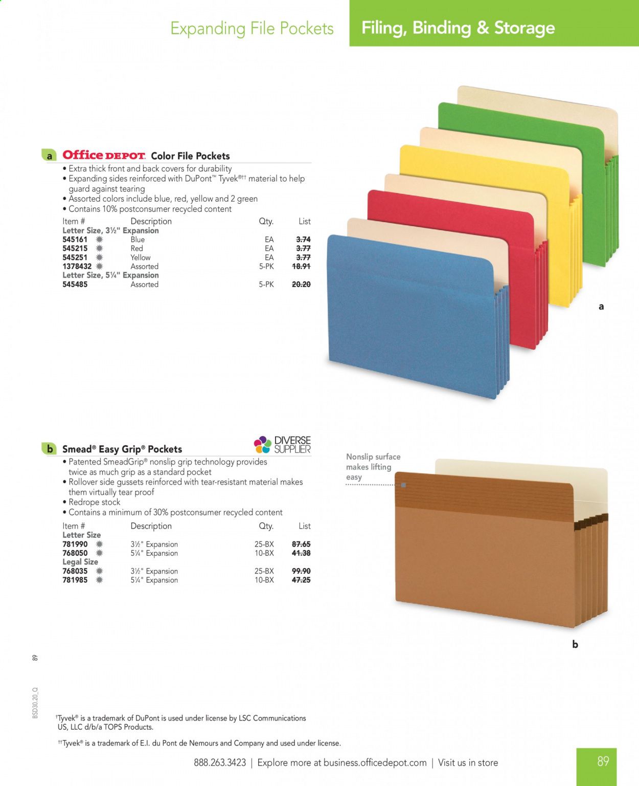Office DEPOT Catalog 2020-2021