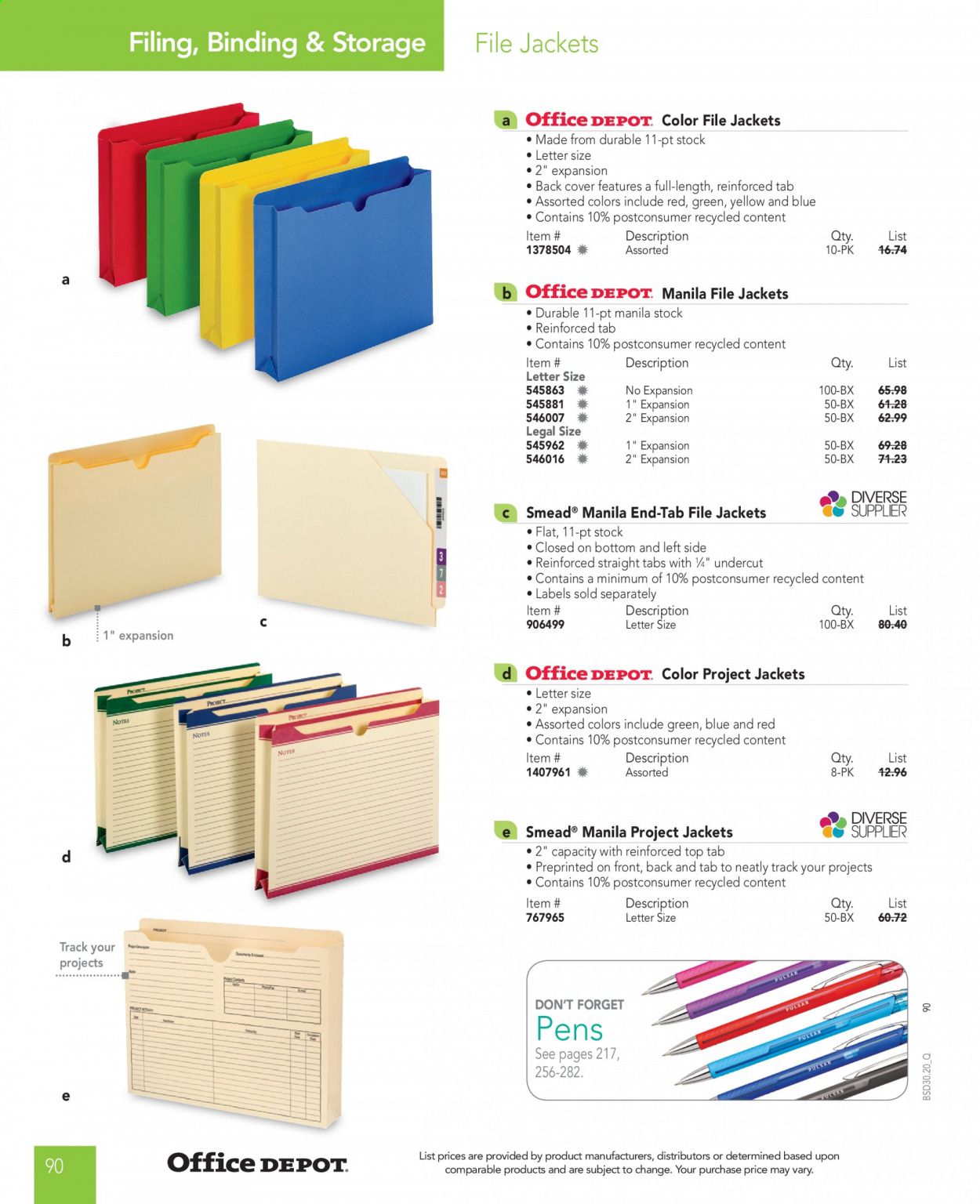 Office DEPOT Catalog 2020-2021