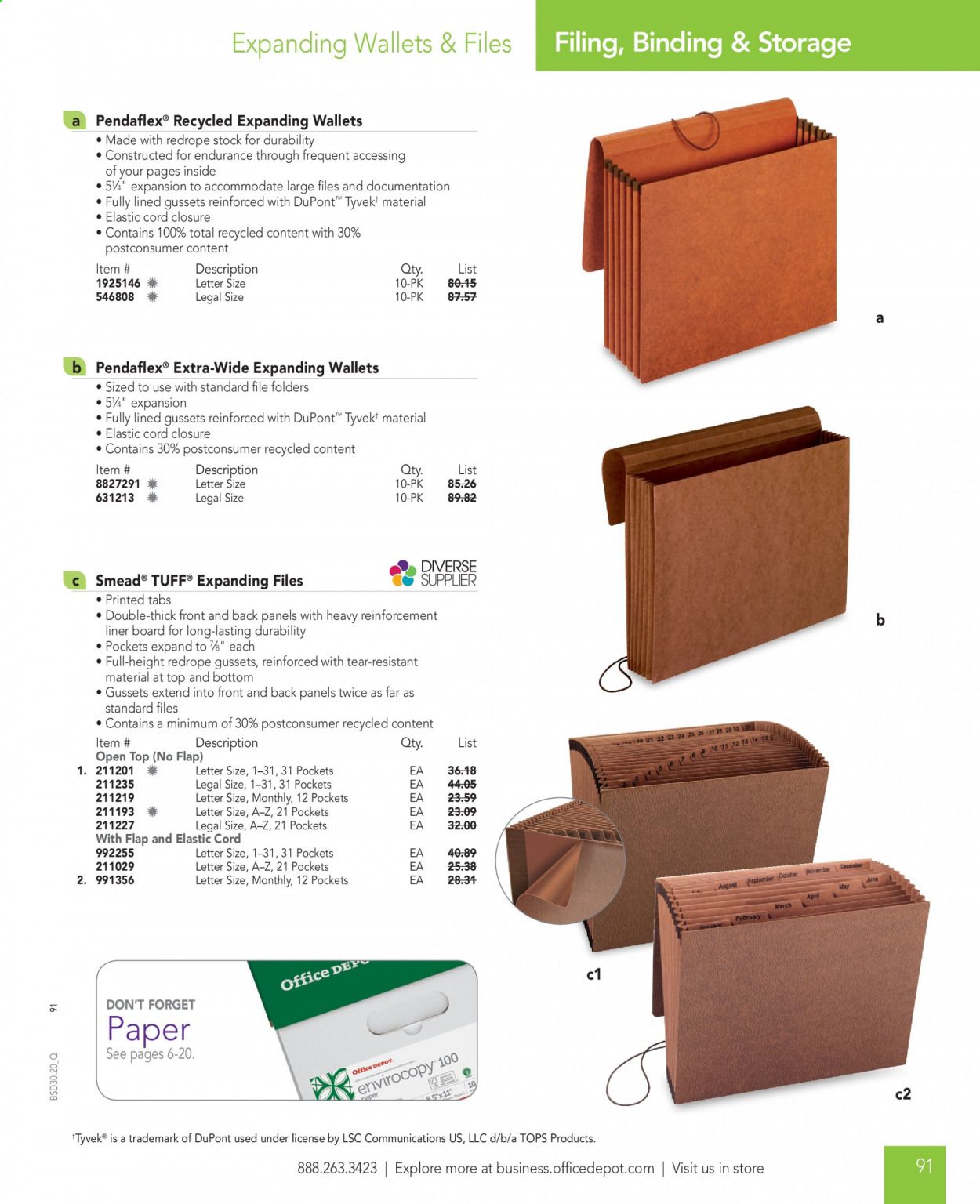 Office DEPOT Catalog 2020-2021