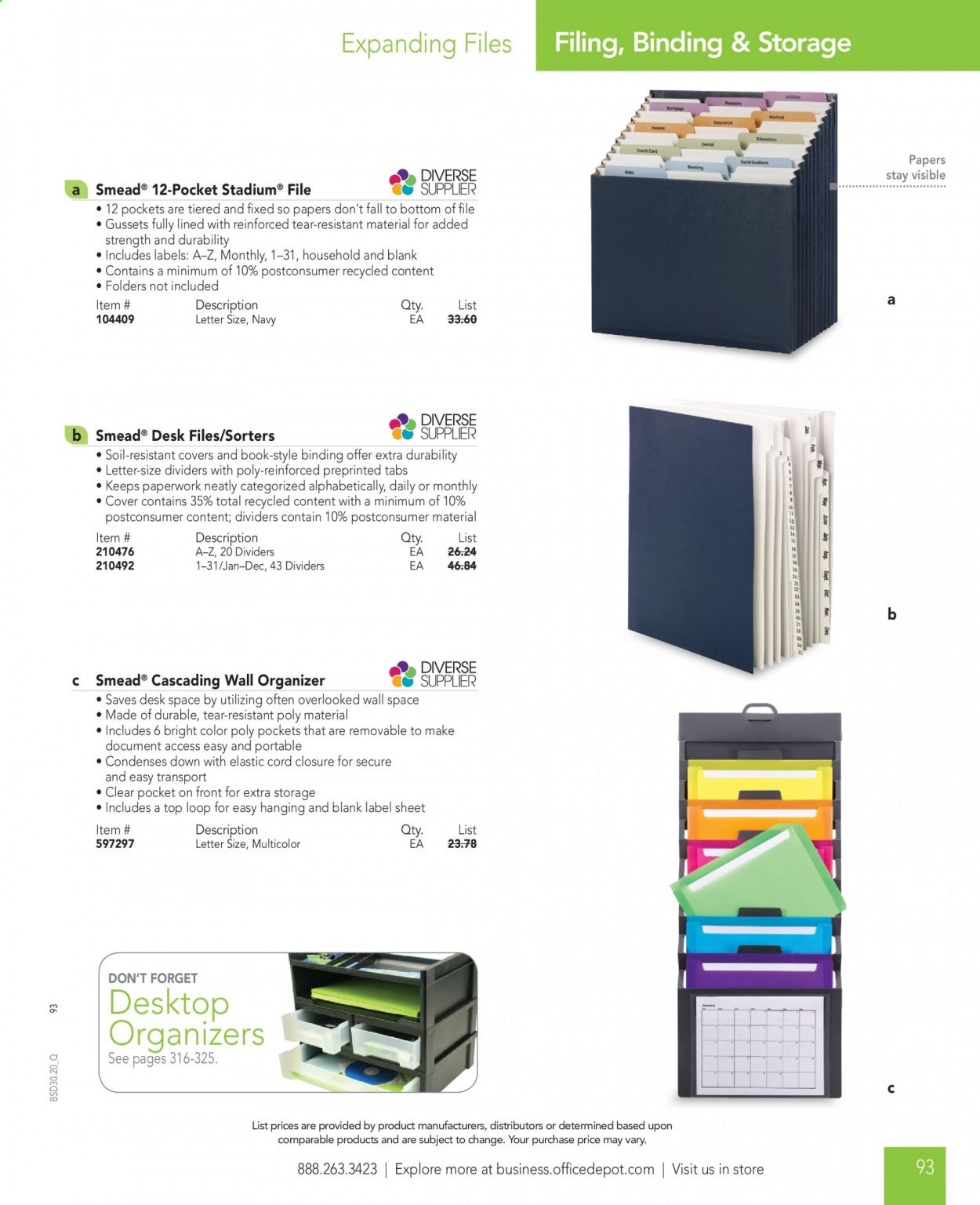 Office DEPOT Catalog 2020-2021