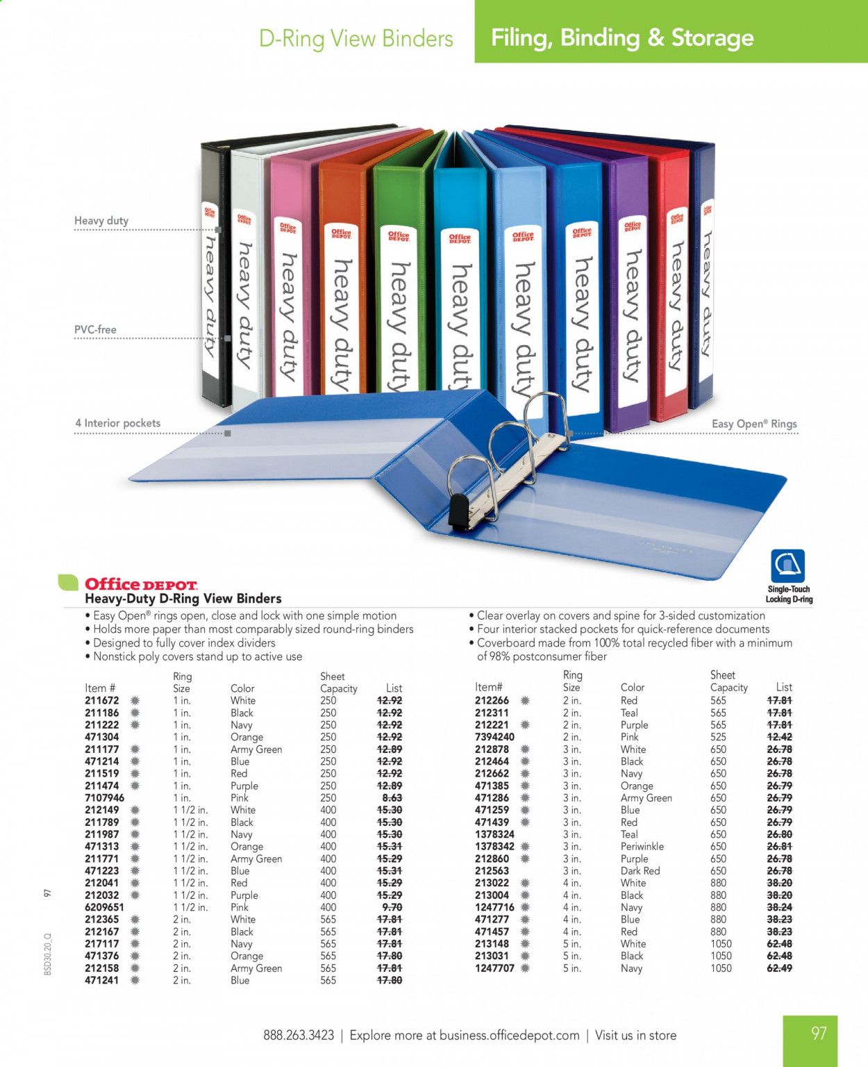 Office DEPOT Catalog 2020-2021