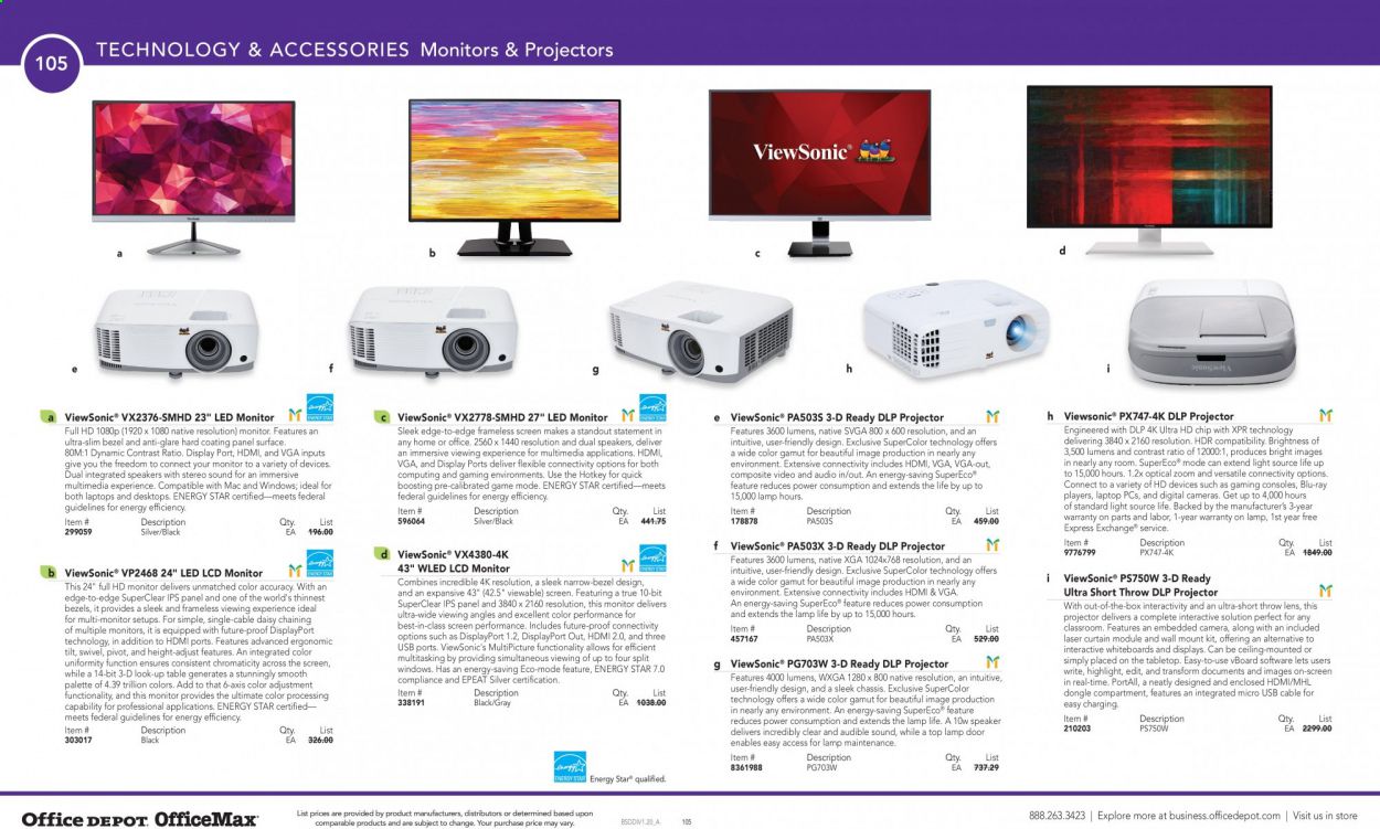 Office DEPOT Catalog 2020-2021