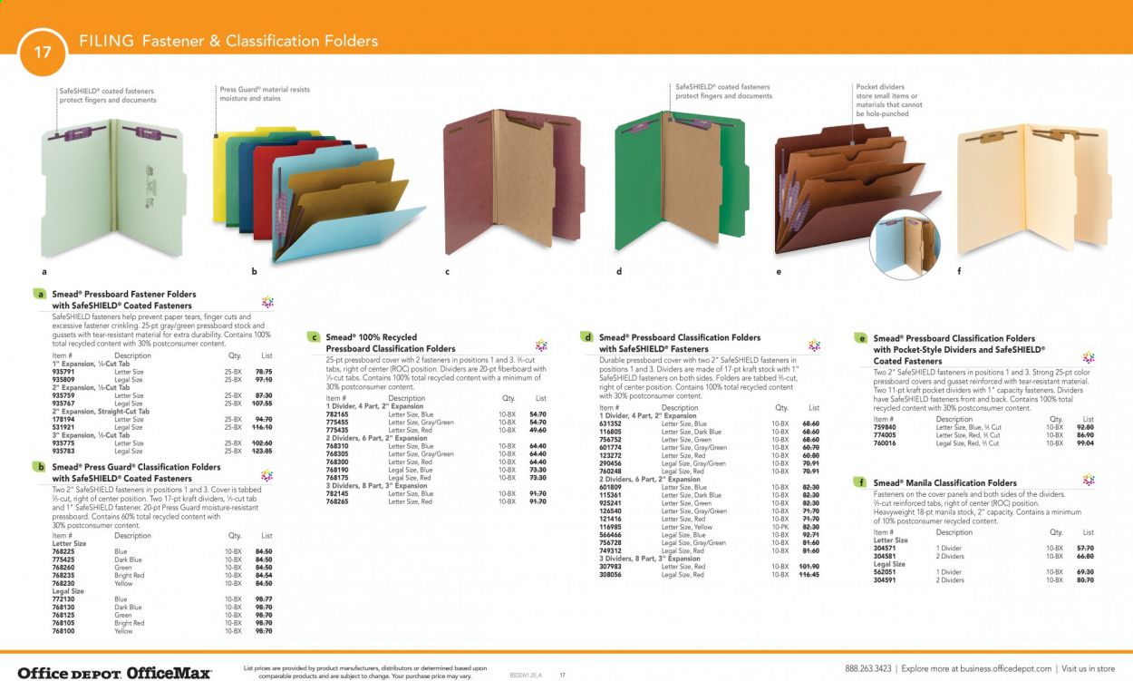 Office DEPOT Catalog 2020-2021