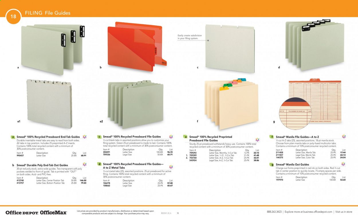 Office DEPOT Catalog 2020-2021