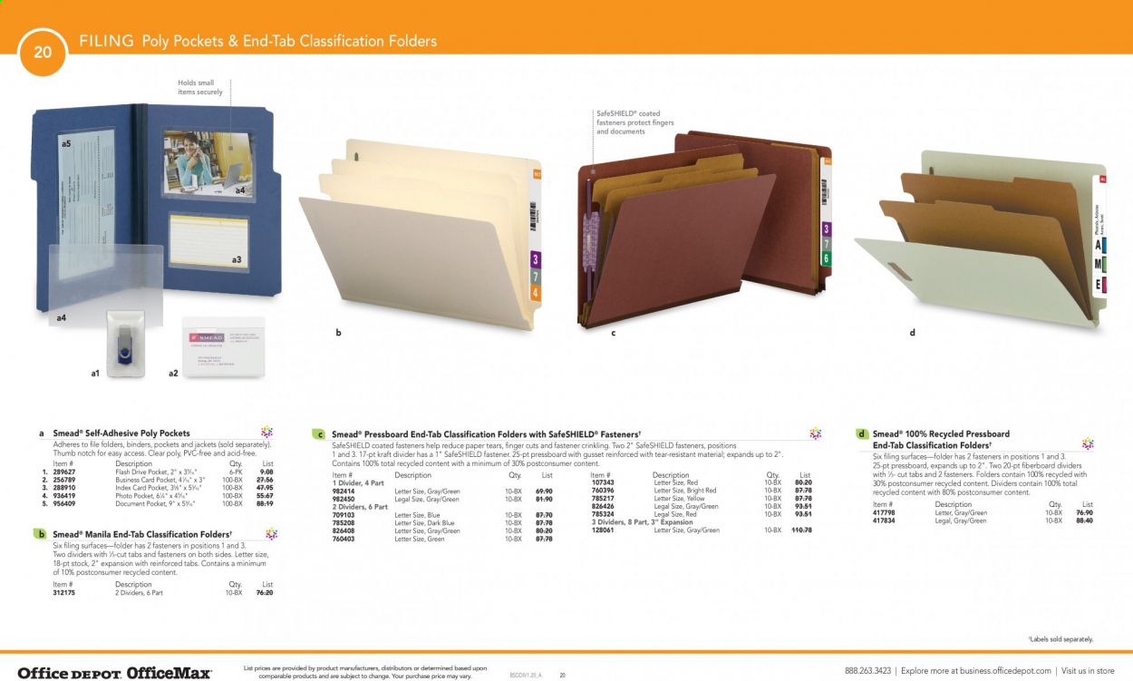 Office DEPOT Catalog 2020-2021