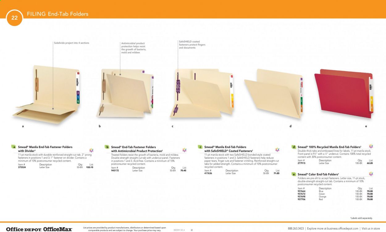 Office DEPOT Catalog 2020-2021