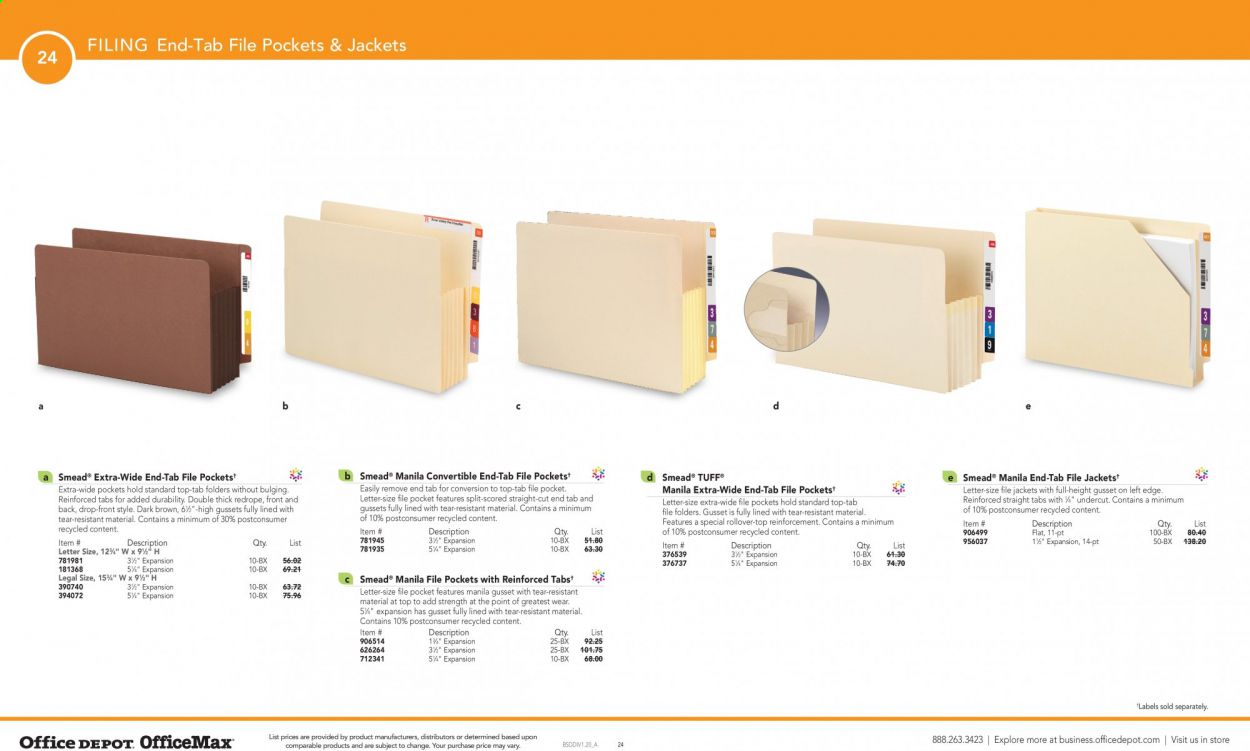 Office DEPOT Catalog 2020-2021