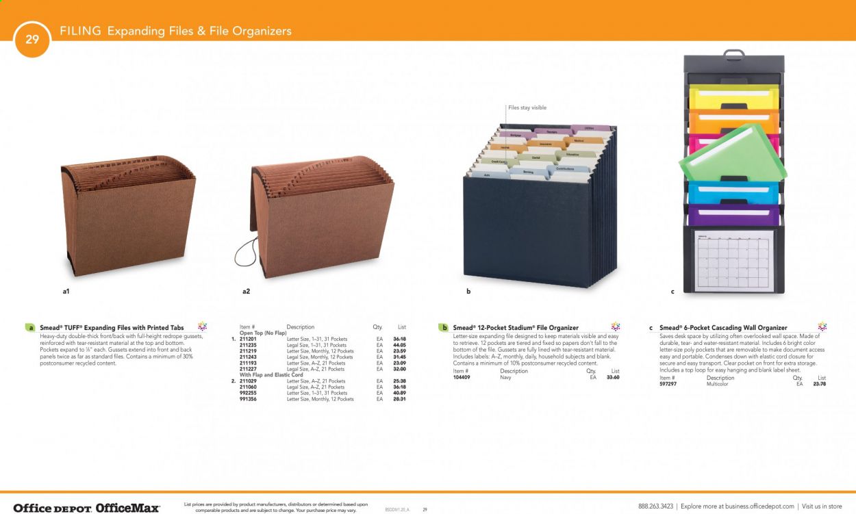 Office DEPOT Catalog 2020-2021