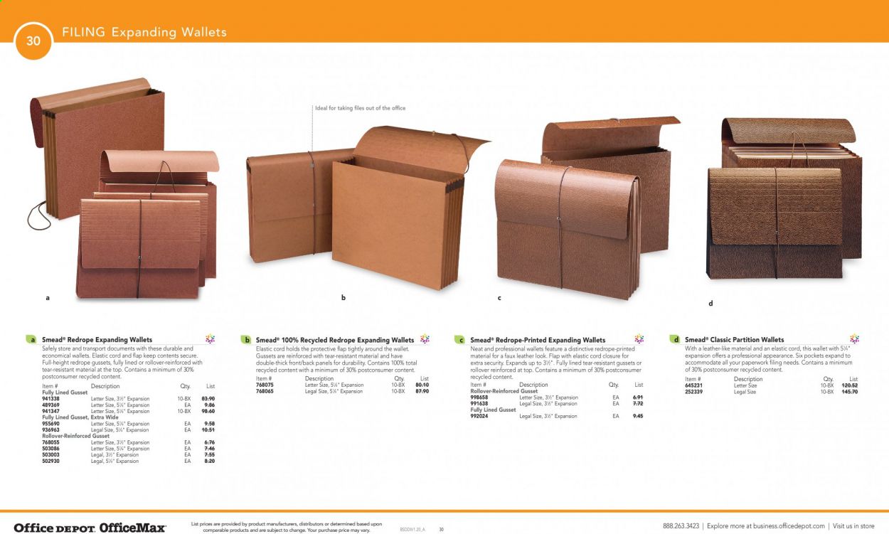 Office DEPOT Catalog 2020-2021