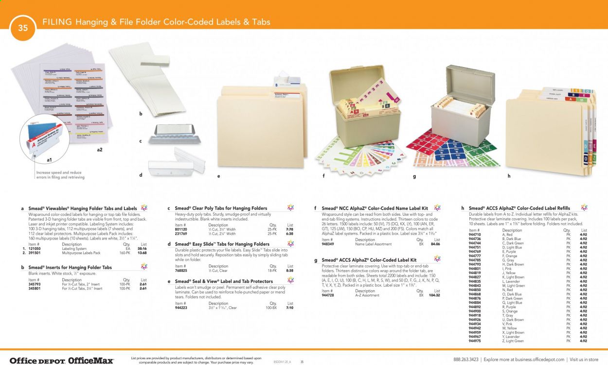 Office DEPOT Catalog 2020-2021