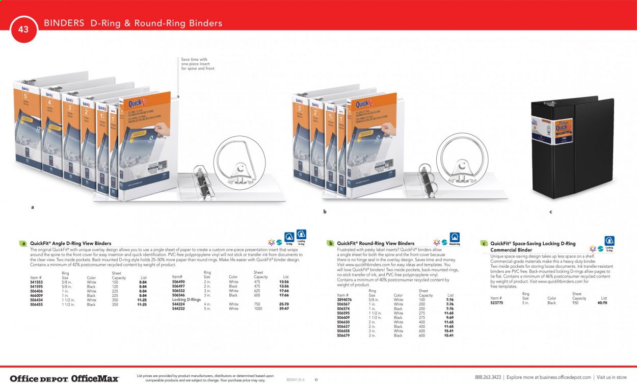 Office DEPOT Catalog 2020-2021