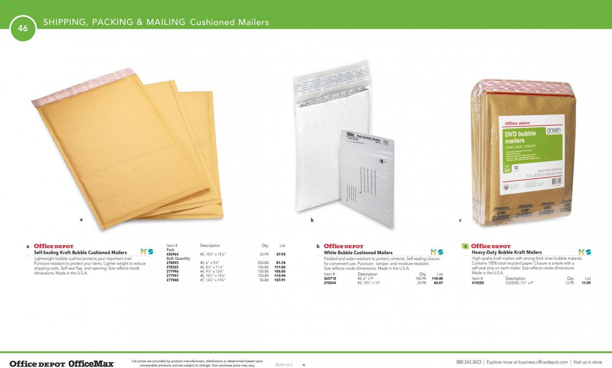 Office DEPOT Catalog 2020-2021