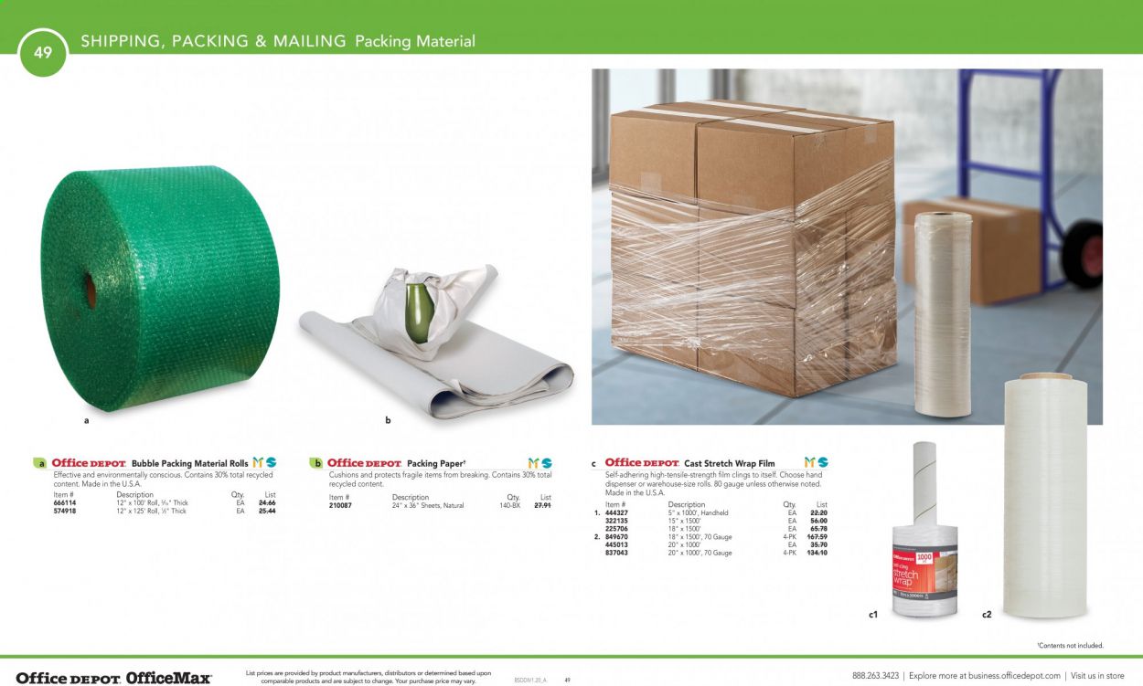 Office DEPOT Catalog 2020-2021