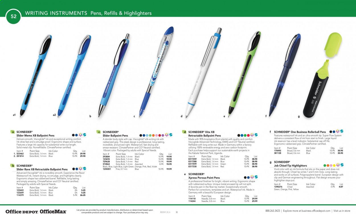 Office DEPOT Catalog 2020-2021