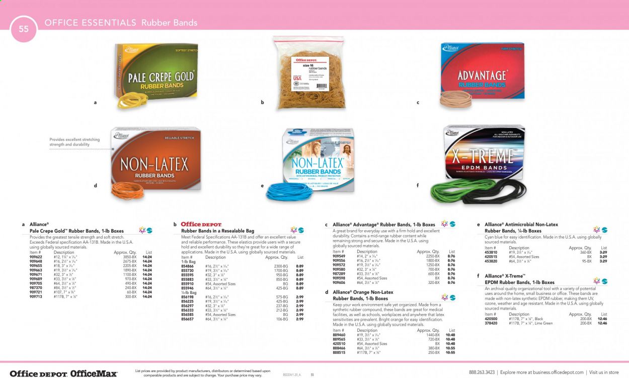 Office DEPOT Catalog 2020-2021