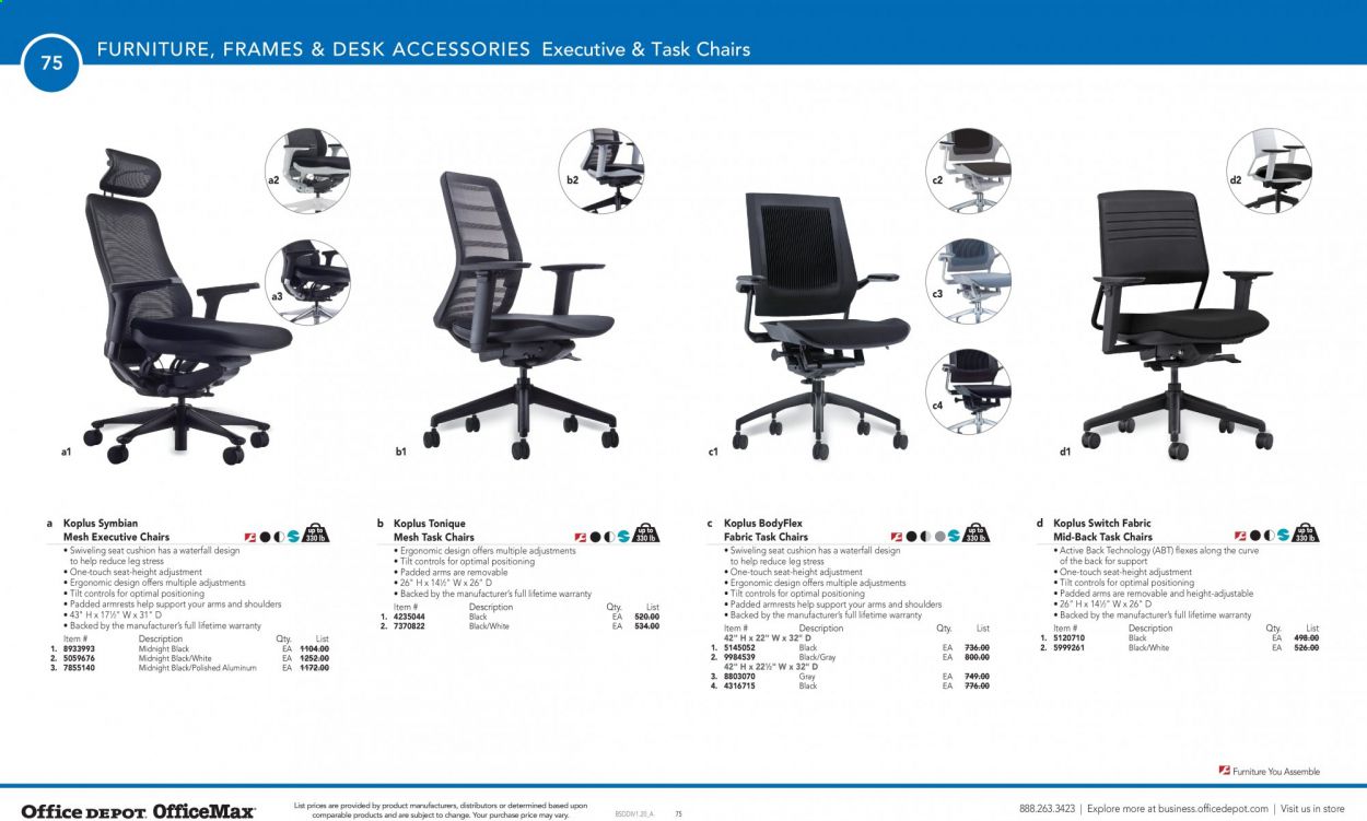 Office DEPOT Catalog 2020-2021