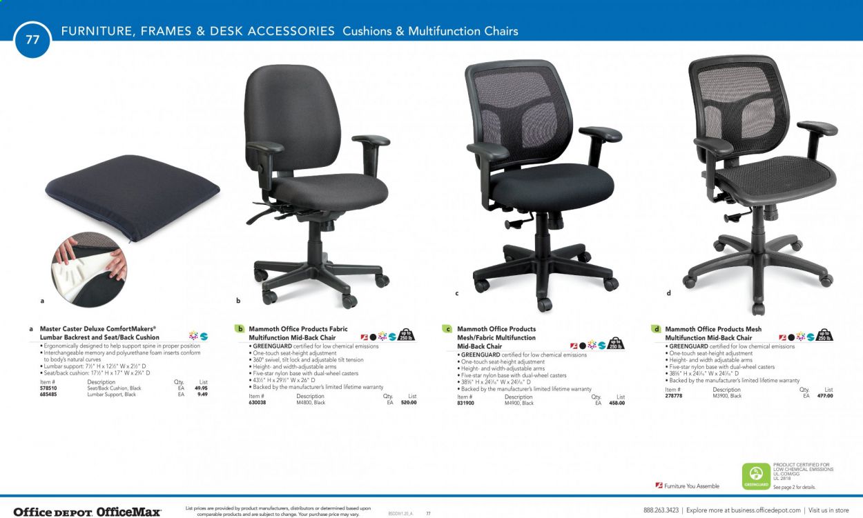 Office DEPOT Catalog 2020-2021