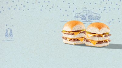 White Castle: 2 for $4 Double Cheese Sliders