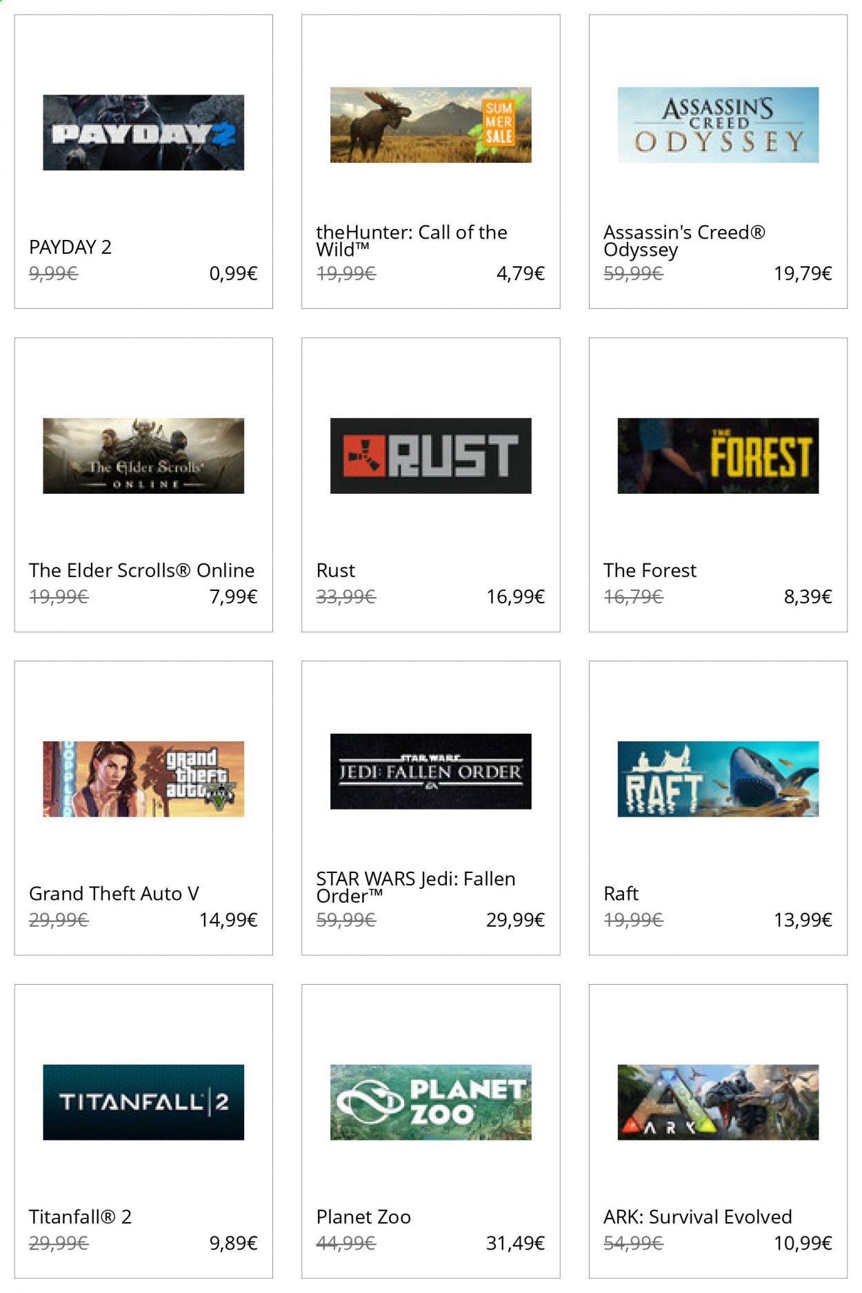 Steam Catalog 2020-2021
