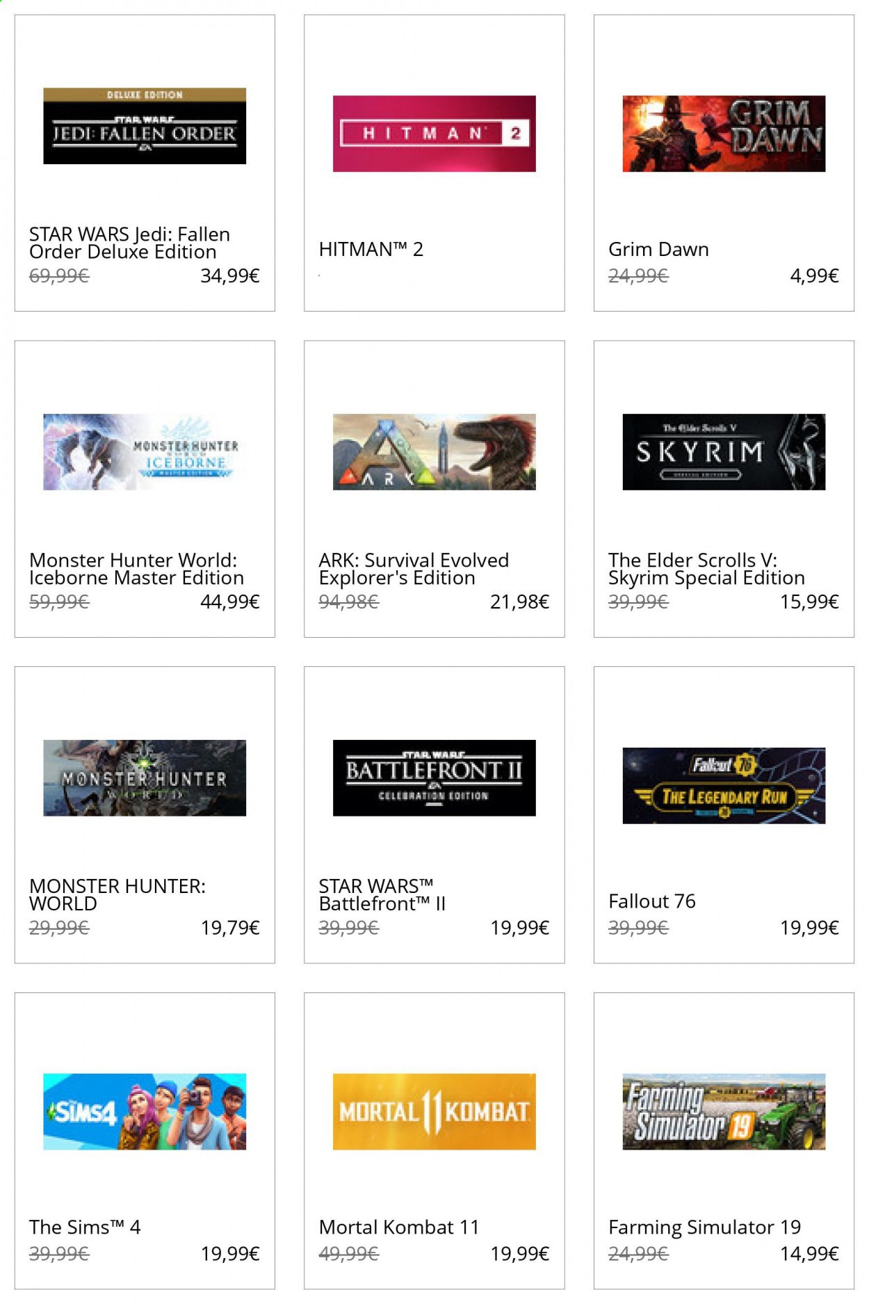 Steam Catalog 2020-2021