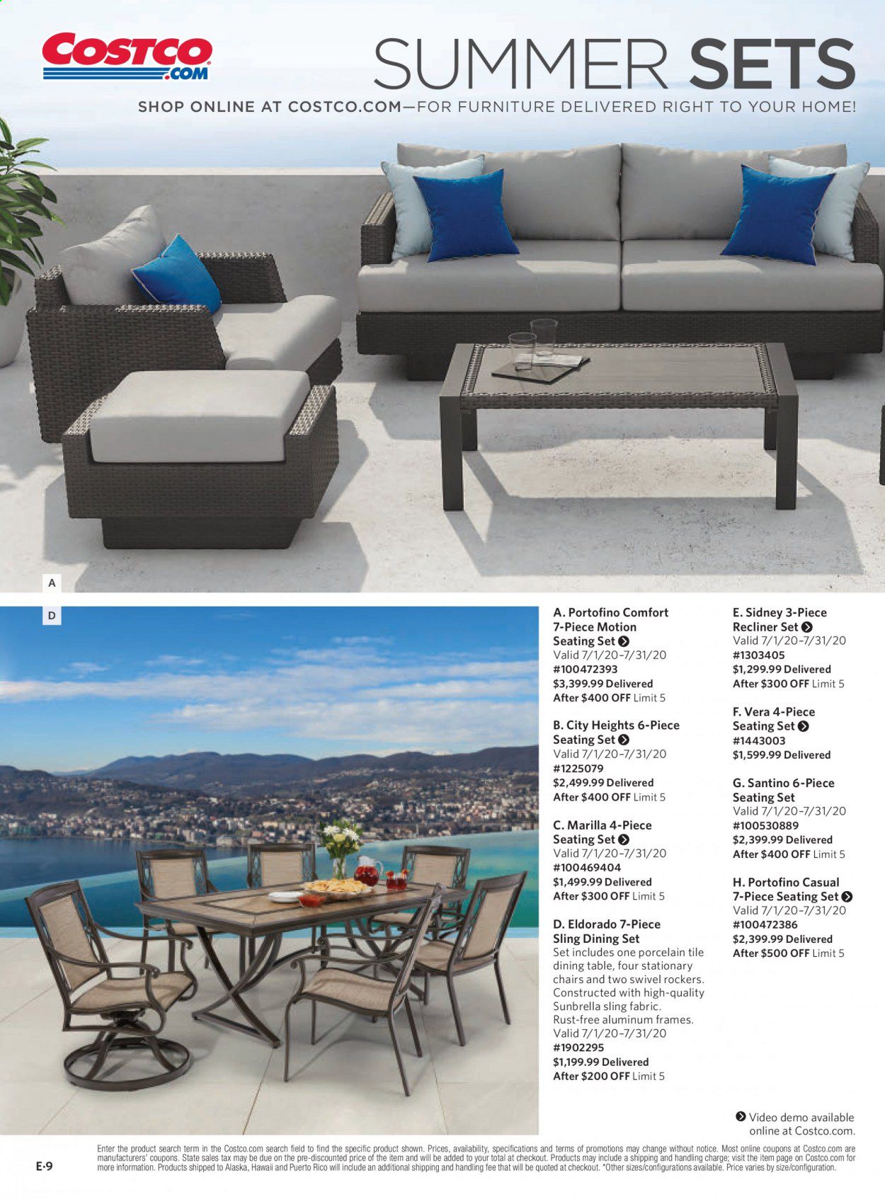 Costco Weekly Ad July 1 to July 31
