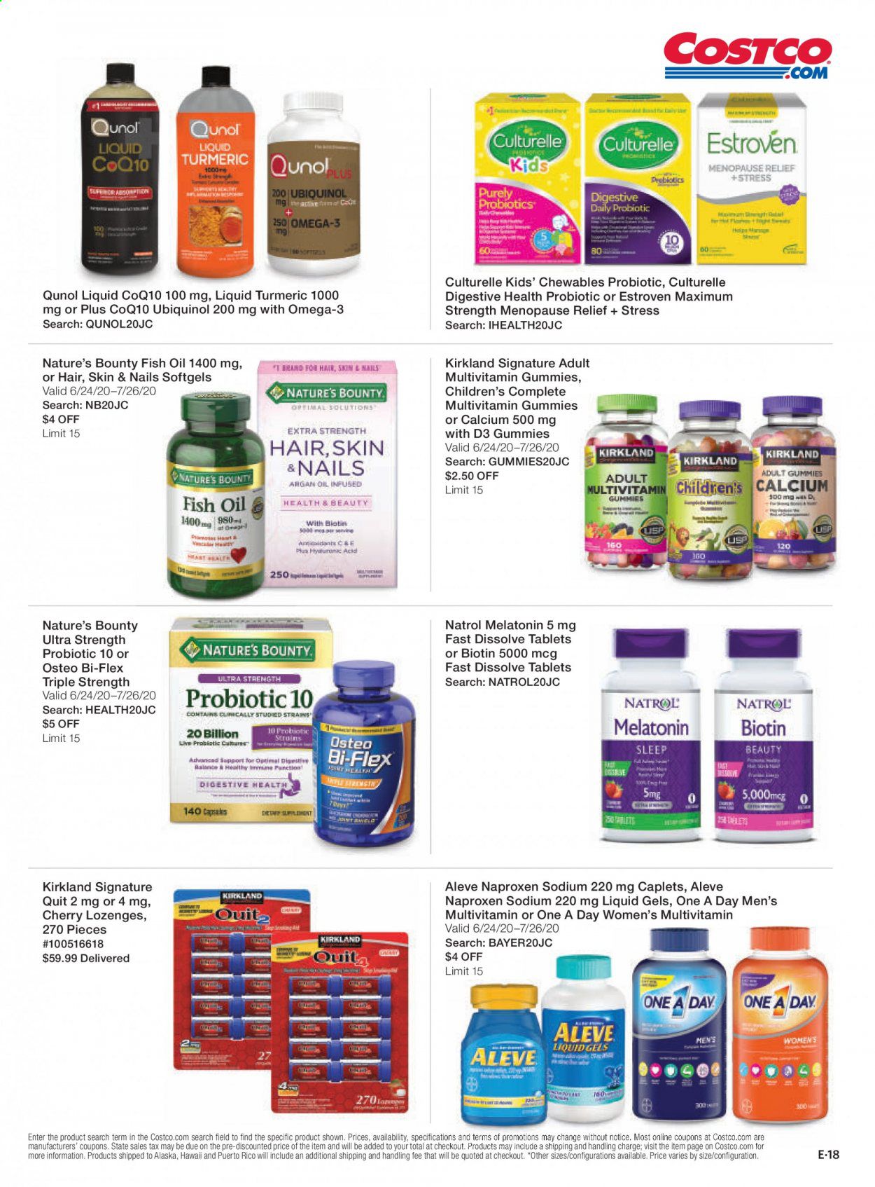 Costco Weekly Ad July 1 to July 31