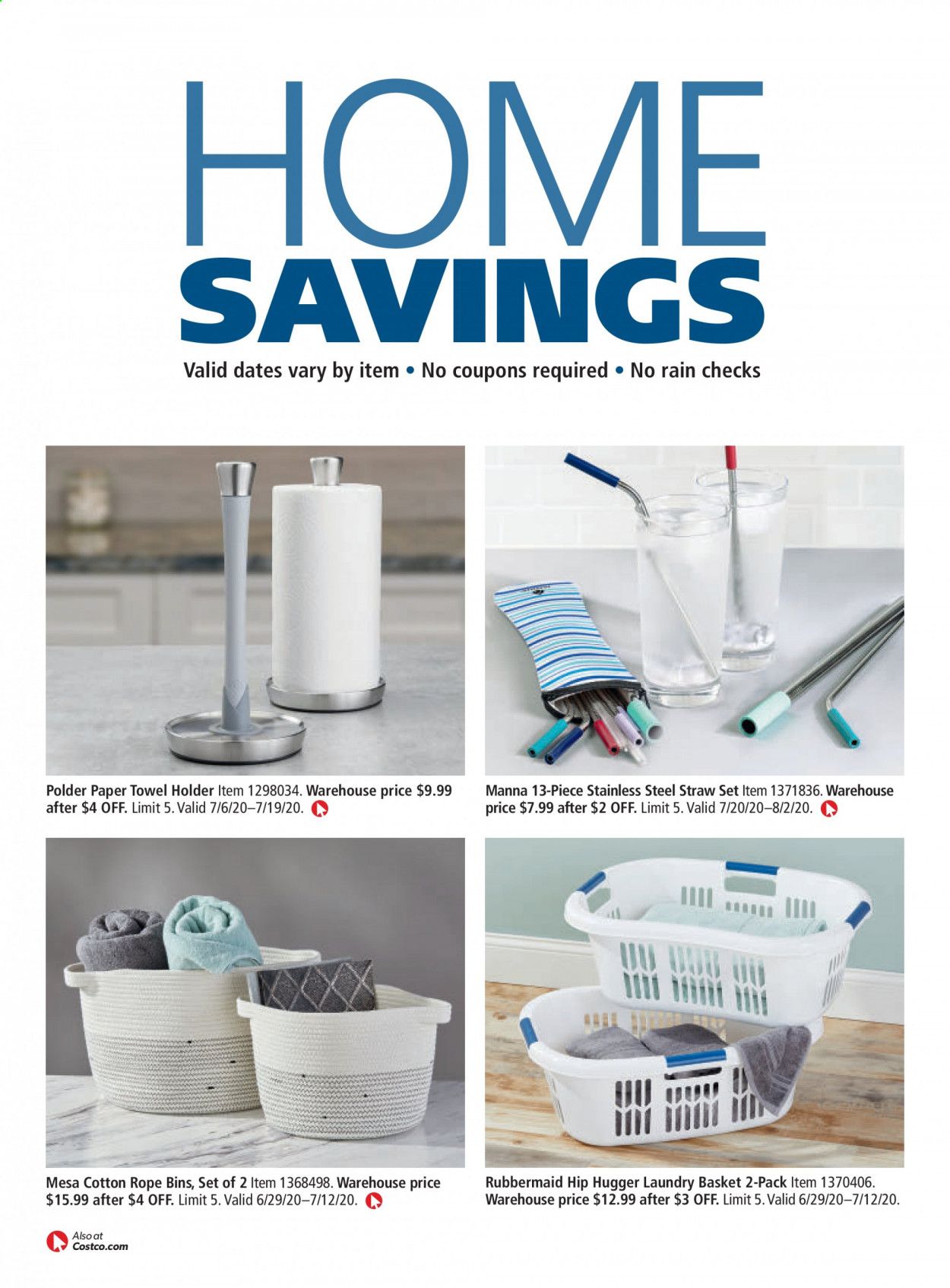 Costco Weekly Ad July 1 to July 31