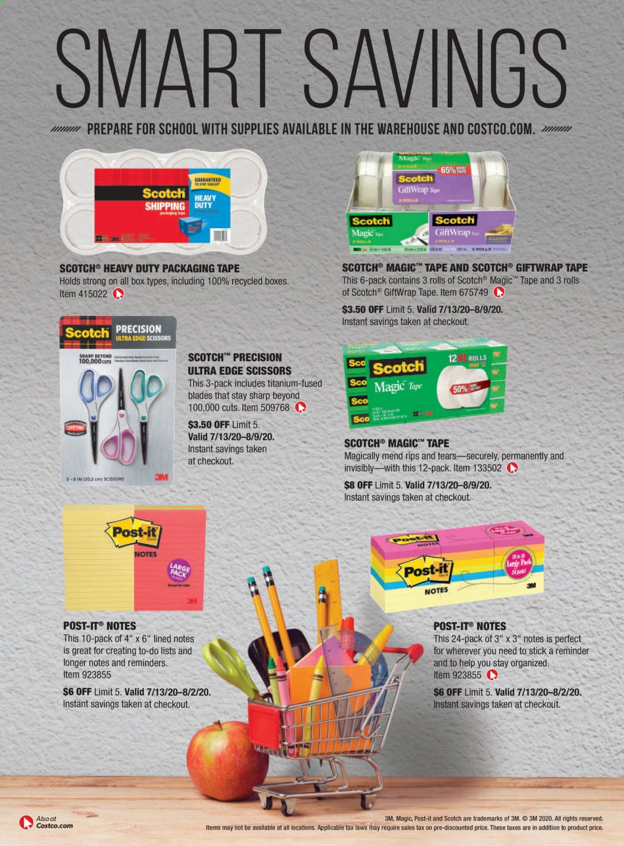 Costco Weekly Ad July 1 to July 31