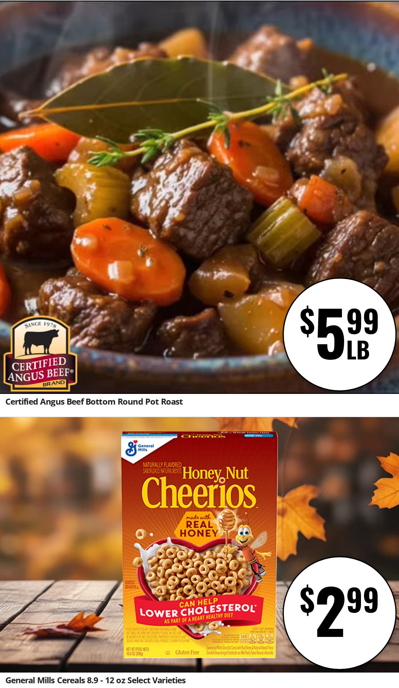 Mehuron's Supermarket Weekly Ad October 31 - November 6, 2026