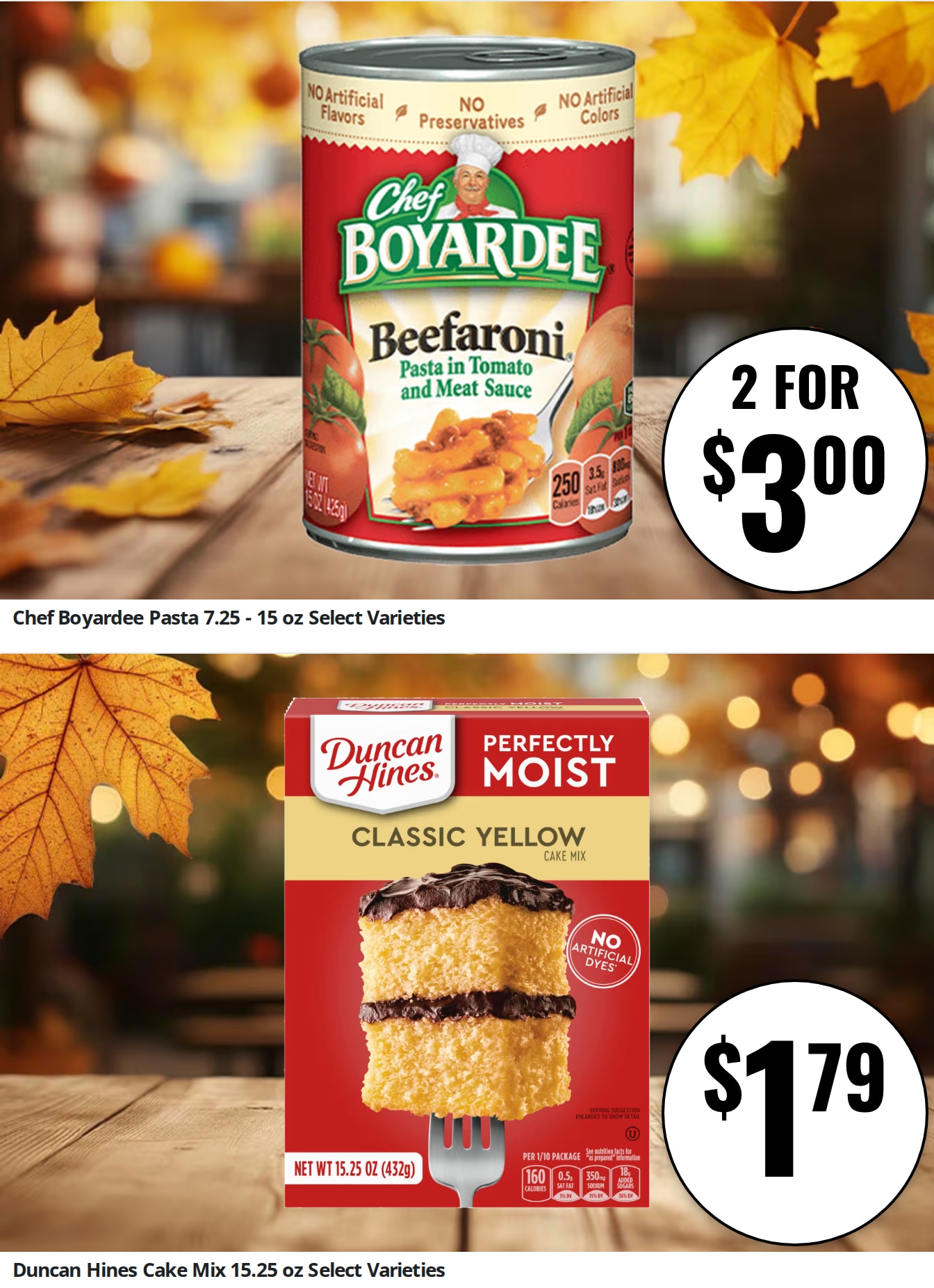 Mehuron's Supermarket Weekly Ad October 31 - November 6, 2026