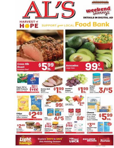 Al's Foodtown Weekly Ad November 3 - 9, 2026