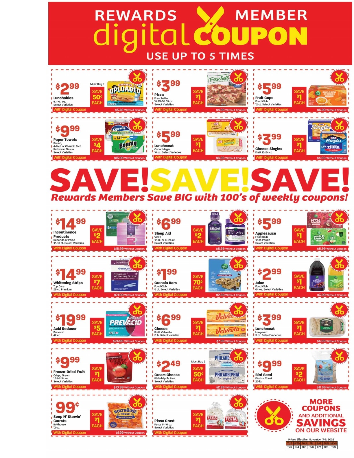 Al's Foodtown Weekly Ad November 3 - 9, 2026
