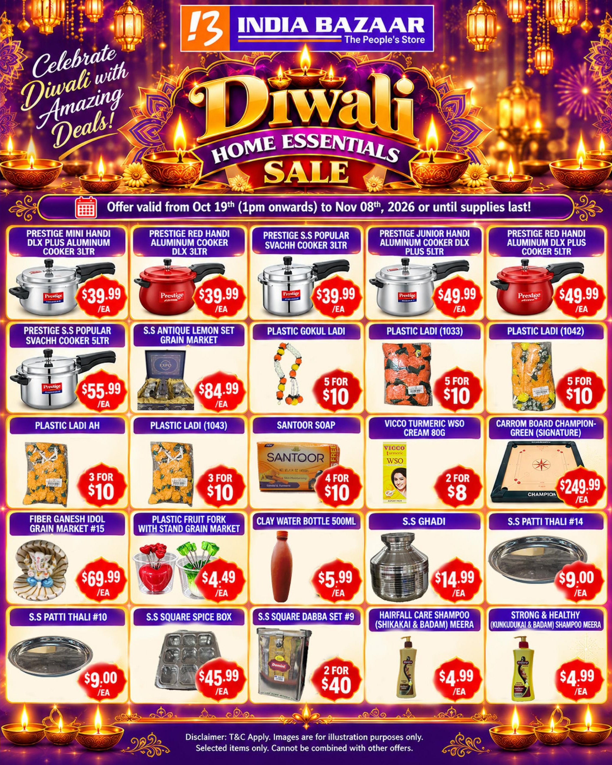 India Bazaar Weekly Ad October 30 - November 5, 2026