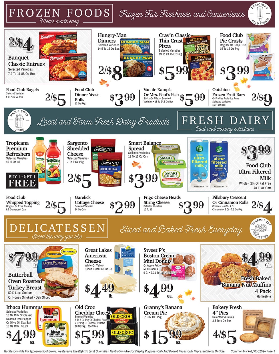 The Common Market Weekly Ad October 31 - November 6, 2026